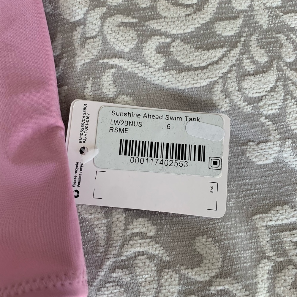 Lululemon Sunshine Ahead Swim Tank - Picture 7 of 14